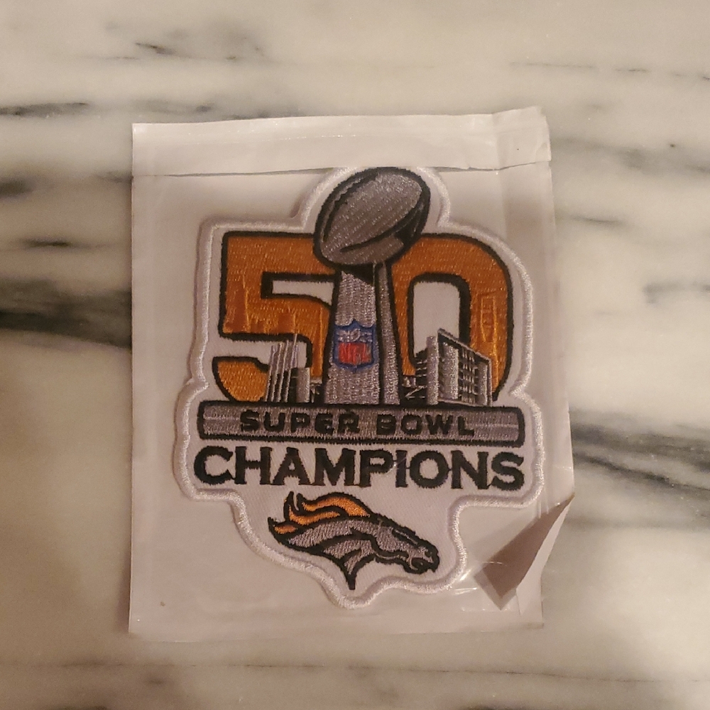 Super Bowl 50 Champions Embroidered Patch